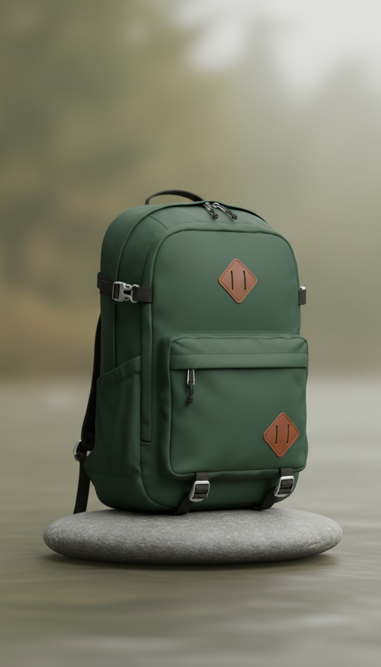 Daypack técnico verde pino